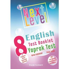 8. Sınıf Next Level English Test Booklet Yaprak Test Palme Yayınları