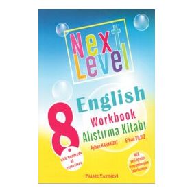 8. Sınıf Next Level English Workbook Alıştırma Kitabı - Palme Yayınları