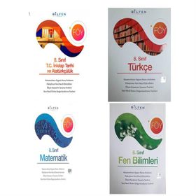8. Sınıf Öğrenim Föyleri Seti-Bilfen Yayınları