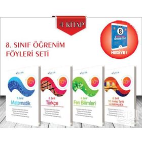 8. Sınıf Öğrenim Föyleri Seti-Bilfen Yayınları