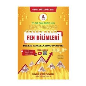 8. Sınıf Omage Gold Fen Bilimleri Soru Bankası