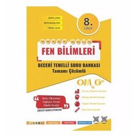 8. Sınıf Omage Gold Fen Bilimleri Soru Bankası