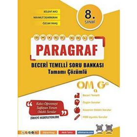 8. Sınıf Omage Gold Paragraf Soru Bankası