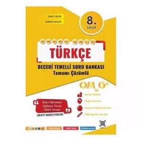 8. Sınıf Omage Gold Türkçe Soru Bankası