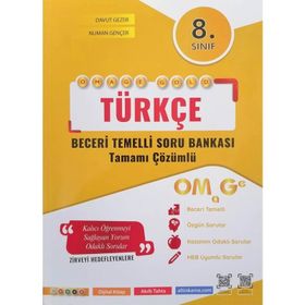 8. Sınıf Omage Gold Türkçe Soru Bankası
