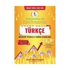 8. Sınıf Omage Gold Türkçe Soru Bankası