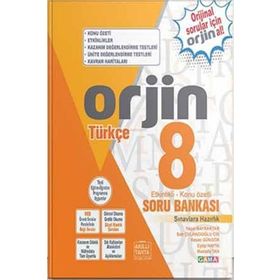 8. Sınıf Orjin Türkçe Konu Özetli Soru Bankası Gama Yayınları