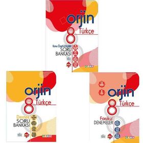 8. Sınıf Orjin Türkçe Konu Özetli Soru Bankası Gama Yayınları