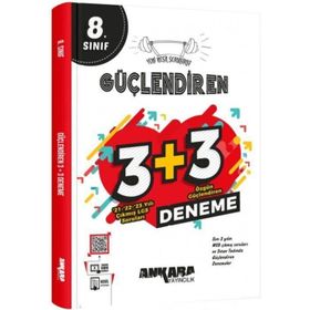 8. Sınıf Özgün Güçlendiren 3 + 3 Deneme - Ankara Yayıncılık