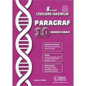 8. Sınıf Paragraf - 10 Deneme Sınavı - Beyhan Çoban