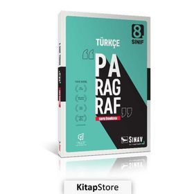 8. Sınıf Paragraf Soru Bankası Komisyon Sınav Dergisi Yayınları