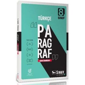 8. Sınıf Paragraf Soru Bankası Komisyon Sınav Dergisi Yayınları