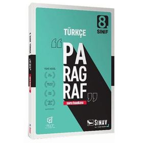 8. Sınıf Paragraf Soru Bankası Komisyon Sınav Dergisi Yayınları