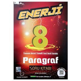 8.Sınıf Paragraf Soru Bankası Plus Serisi Palme Yayınları