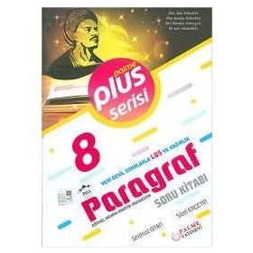 8.Sınıf Paragraf Soru Bankası Plus Serisi Palme Yayınları