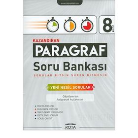 8. Sınıf Paragraf Soru Bankası Rota Yayınları