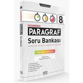 8. Sınıf Paragraf Soru Bankası Rota Yayınları