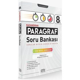 8. Sınıf Paragraf Soru Bankası Rota Yayınları