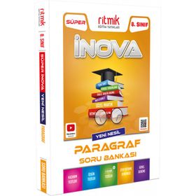 8. Sınıf Paragraf Süper İnova Soru Bankası - Ritmik Yayınları