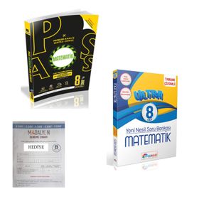 8. Sınıf Pass Matematik Soru Bankası-Startfen Yayınları