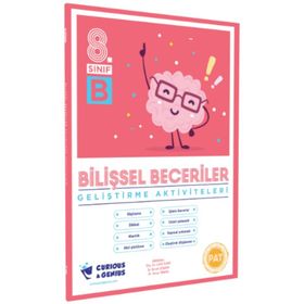8. Sınıf Pat Bilişsel Beceriler Geliştirme Aktiviteleri Seti A B C Set-Curinous Genius Yayınları