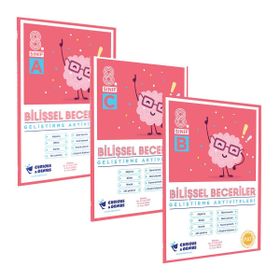 8. Sınıf Pat Bilişsel Beceriler Geliştirme Aktiviteleri Seti A B C Set-Curinous Genius Yayınları