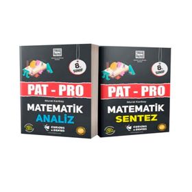 8. Sınıf Pat-Pro Matematik Seti Analiz-Sentez - Curious&Genius Yayınları