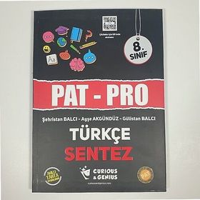 8. Sınıf Pat Pro Türkçe - Sentez - Curious & Genius Yayınları
