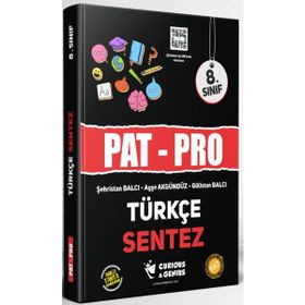 8. Sınıf Pat Pro Türkçe - Sentez - Curious & Genius Yayınları