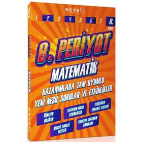 8.Sınıf Periyot Matematik Etkinlikli Soru Bankası-Netbil Yayınları