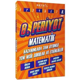 8.Sınıf Periyot Matematik Etkinlikli Soru Bankası-Netbil Yayınları