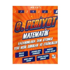 8.Sınıf Periyot Matematik Etkinlikli Soru Bankası-Netbil Yayınları