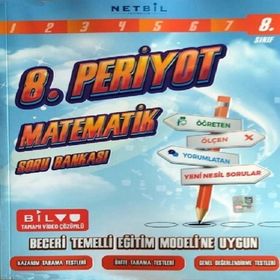 8.Sınıf Periyot Matematik Etkinlikli Soru Bankası-Netbil Yayınları