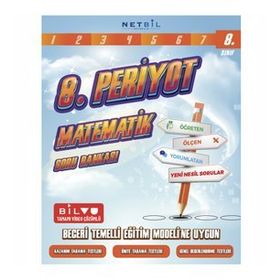 8.Sınıf Periyot Matematik Etkinlikli Soru Bankası-Netbil Yayınları