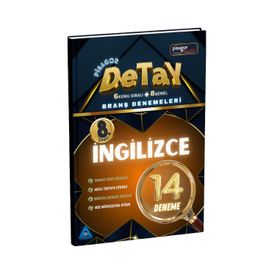 8.Sınıf Pisagor Detay 14'lü İngilizce Branş Denemesi Zeka Küpü Yayınları