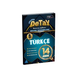 8. Sınıf Pisagor Detay 14'lü Türkçe Branş Denemesi Zeka Küpü Yayınları