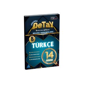 8. Sınıf Pisagor Detay 14'lü Türkçe Branş Denemesi Zeka Küpü Yayınları