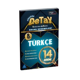 8. Sınıf Pisagor Detay 14'lü Türkçe Branş Denemesi Zeka Küpü Yayınları