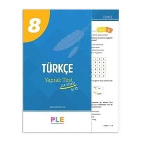 8. Sınıf Ple Türkçe Yaprak Test - Birey Yayınları