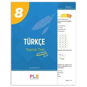 8. Sınıf Ple Türkçe Yaprak Test - Birey Yayınları