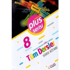 8. Sınıf Plus İlk ve Ortaöğretim Tüm Dersler Soru Kitabı Palme Yayınevi
