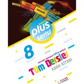 8.Sınıf Plus Serisi Tüm Dersler Konu Kitabı Palme Yayınevi