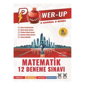 8. Sınıf Power-Up Matematik 12 Deneme Sınavı Nartest Yayınevi