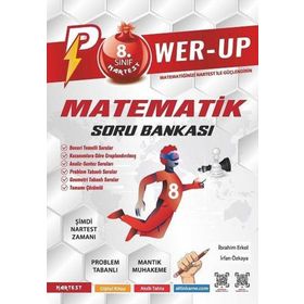 8. Sınıf Power-Up Matematik Soru Bankası Nartest Yayınevi