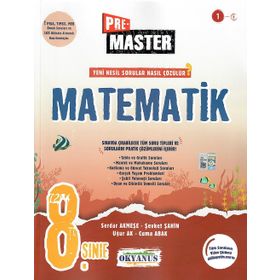 8. Sınıf Pre Master Matematik Soru Bankası - Okyanus Yayınları