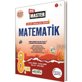 8. Sınıf Pre Master Matematik Soru Bankası - Okyanus Yayınları