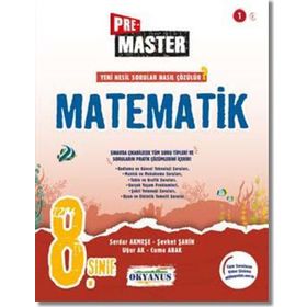 8. Sınıf Pre Master Matematik Soru Bankası - Okyanus Yayınları