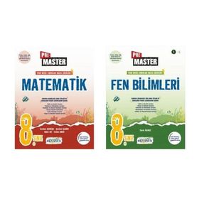 8. Sınıf Pre Master Matematik ve Fen Bilimleri Soru Bankası Seti-Okyanus Yayınları