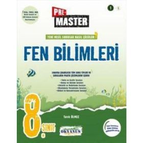 8. Sınıf Pre Master Matematik ve Fen Bilimleri Soru Bankası Seti-Okyanus Yayınları