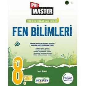 8.Sınıf Premaster Fen Bilimleri Soru Bankası Okyanus Yayınları